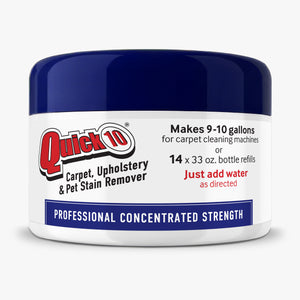 Quick 10 Carpet & Upholstery Cleaner Concentrate Refill Jar