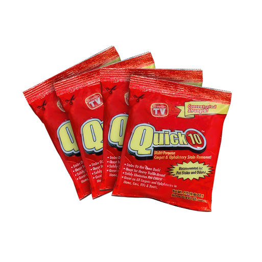 Quick 10 carpet and upholstery 4 pack refill
